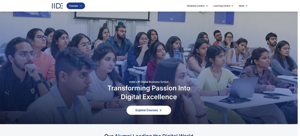 IIDE - a resource for digital marketing agencies in Kolkata.