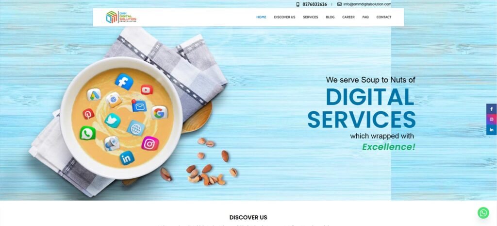 OMM Digital Solution - an AI-focused marketing agency in Kolkata.